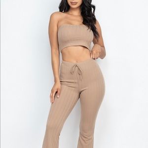 Nude two piece set